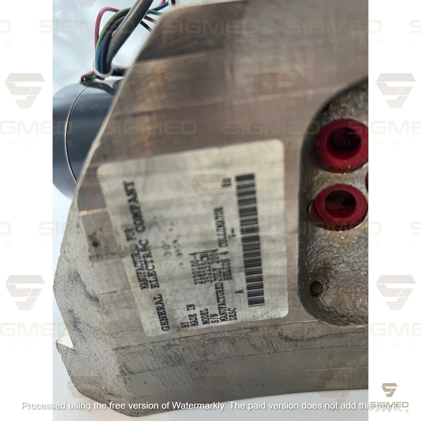 2120100-4 Helios 4 Collimator with CCB board-Sigmed Imaging-Sigmed Imaging