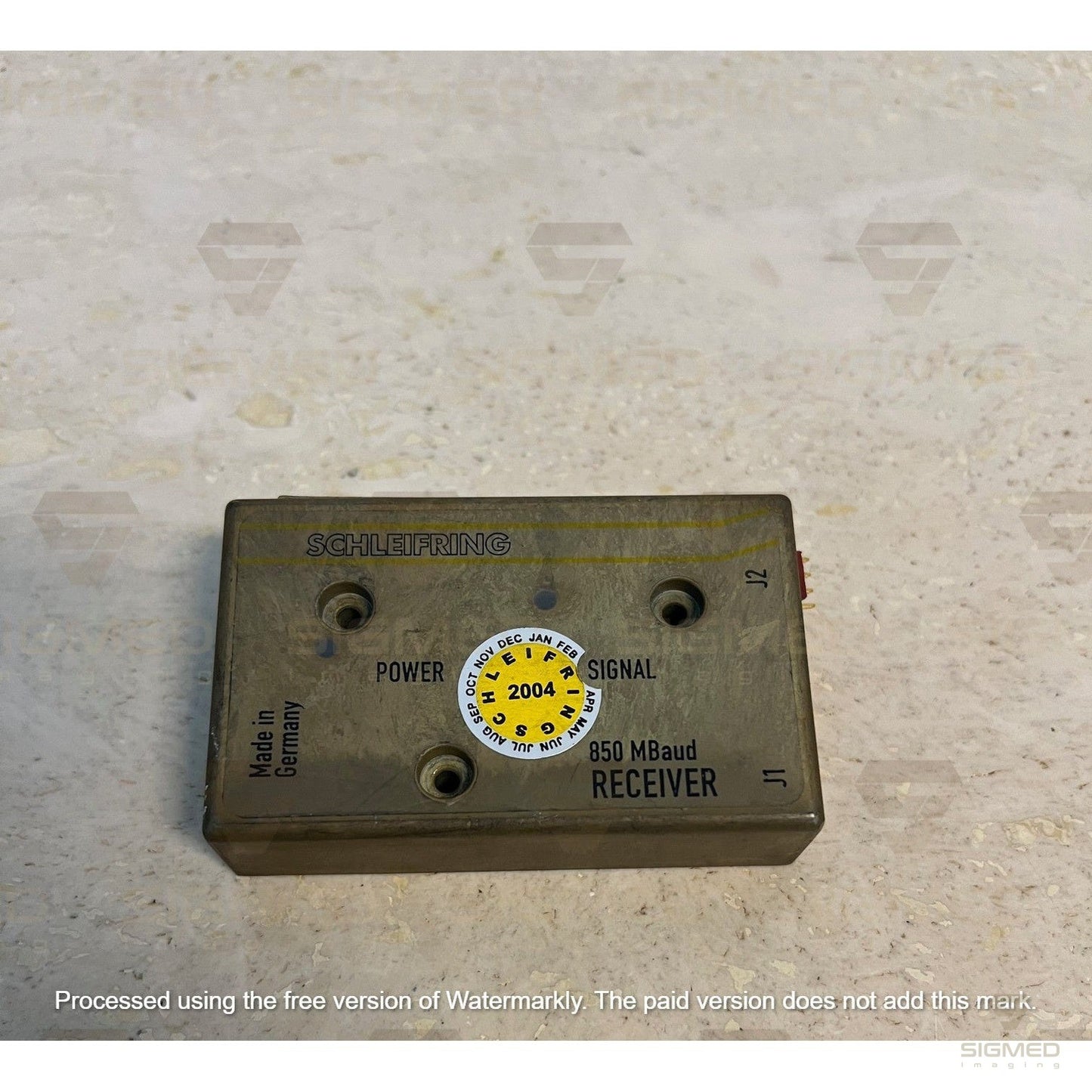 2333611-Shleifring 850 MB Receiver-Sigmed Imaging-Sigmed Imaging