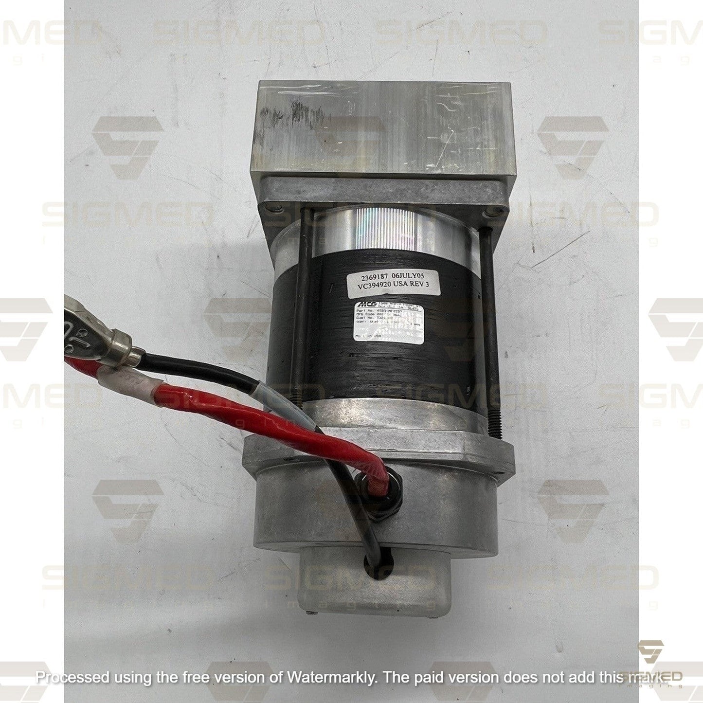 2369187 MOTOR ASM FOR SOURCE RING RW-Sigmed Imaging-Sigmed Imaging