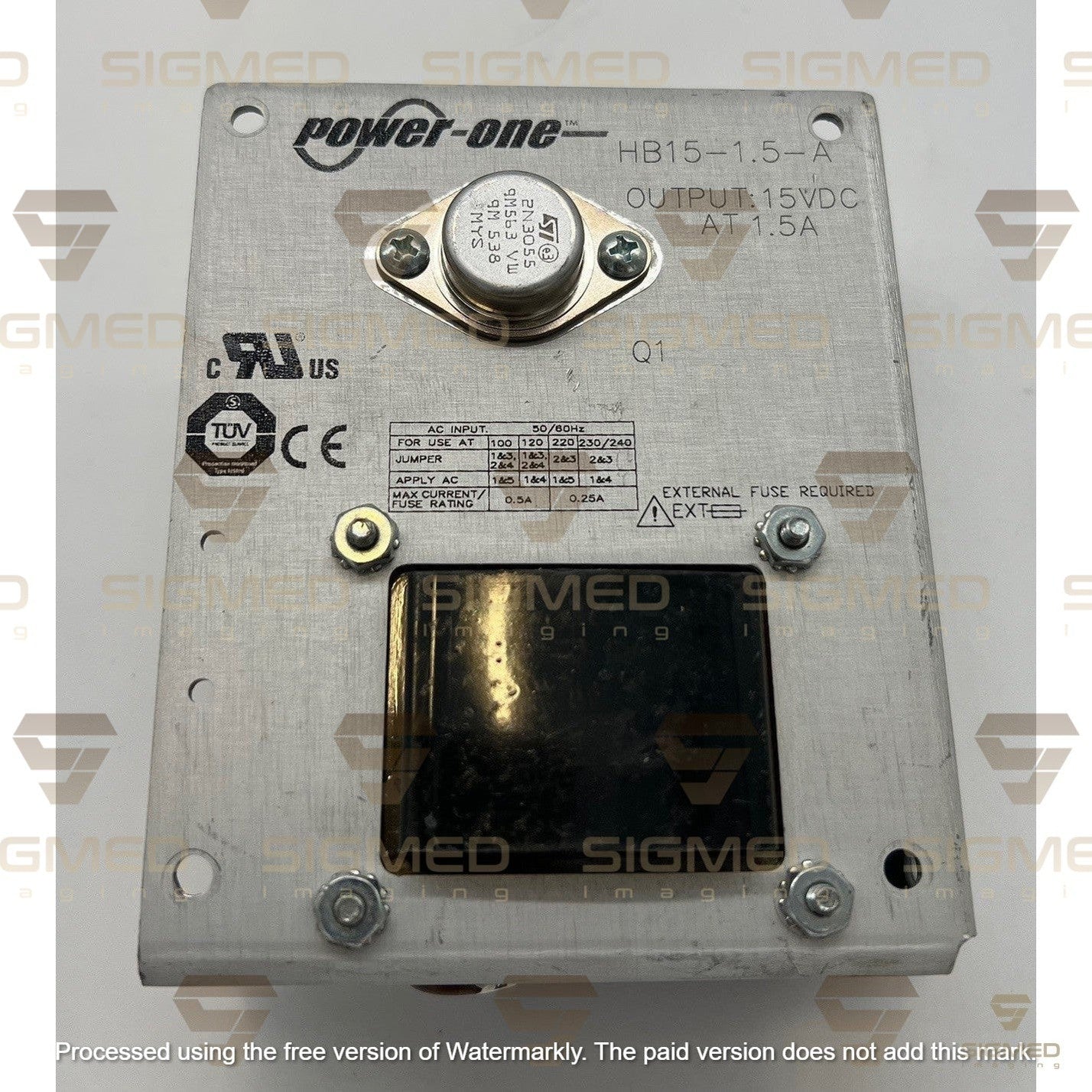 HB15-1.5A Power One Power Supply-Sigmed Imaging-Sigmed Imaging