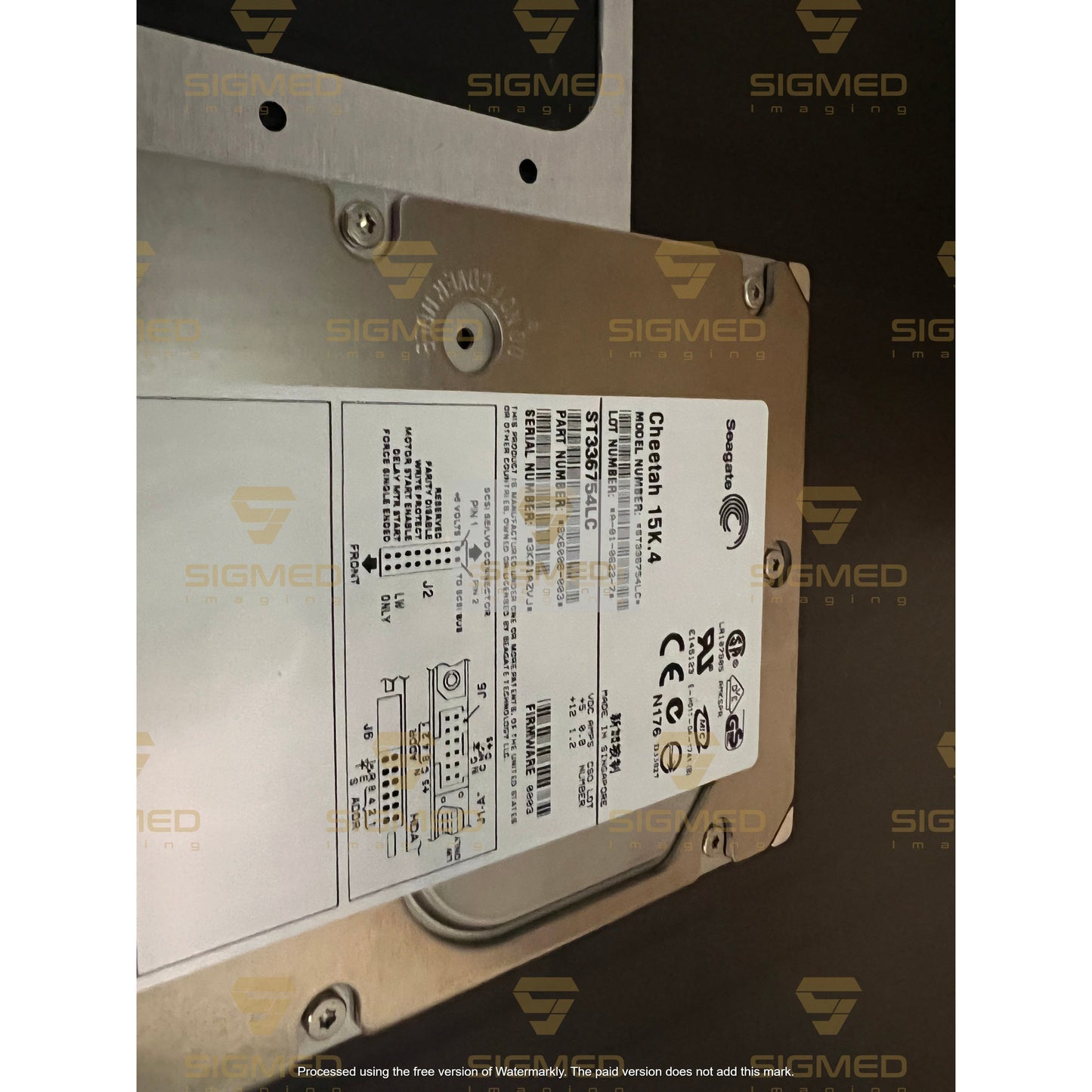 ST373455LC-SeaGate 73 GB Hard Drive 80 PIN-Sigmed Imaging-Sigmed Imaging