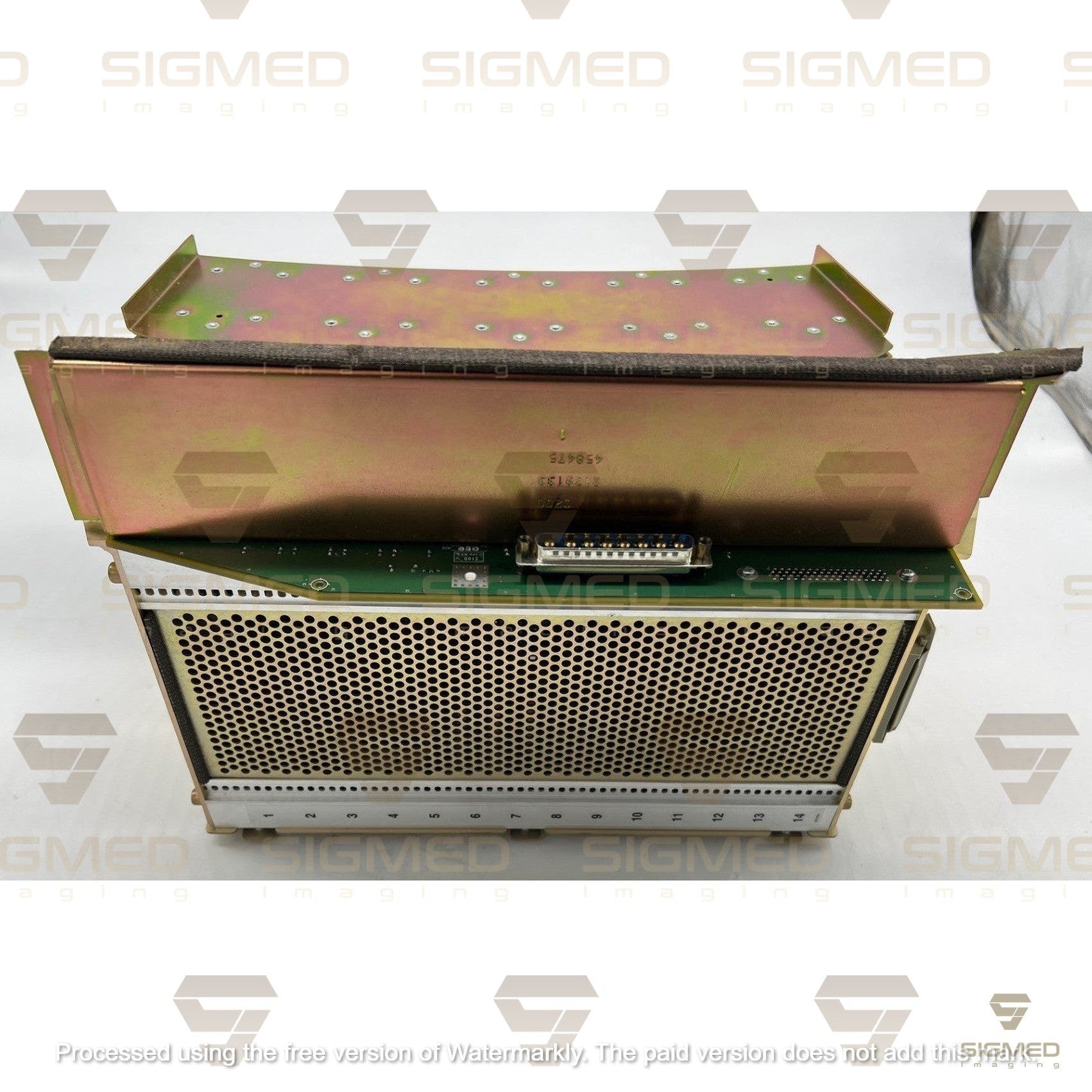 2164227 2164228 Twin Right Backplane with 2228214 H2 SDAS Right Chassis-Sigmed Imaging-Sigmed Imaging
