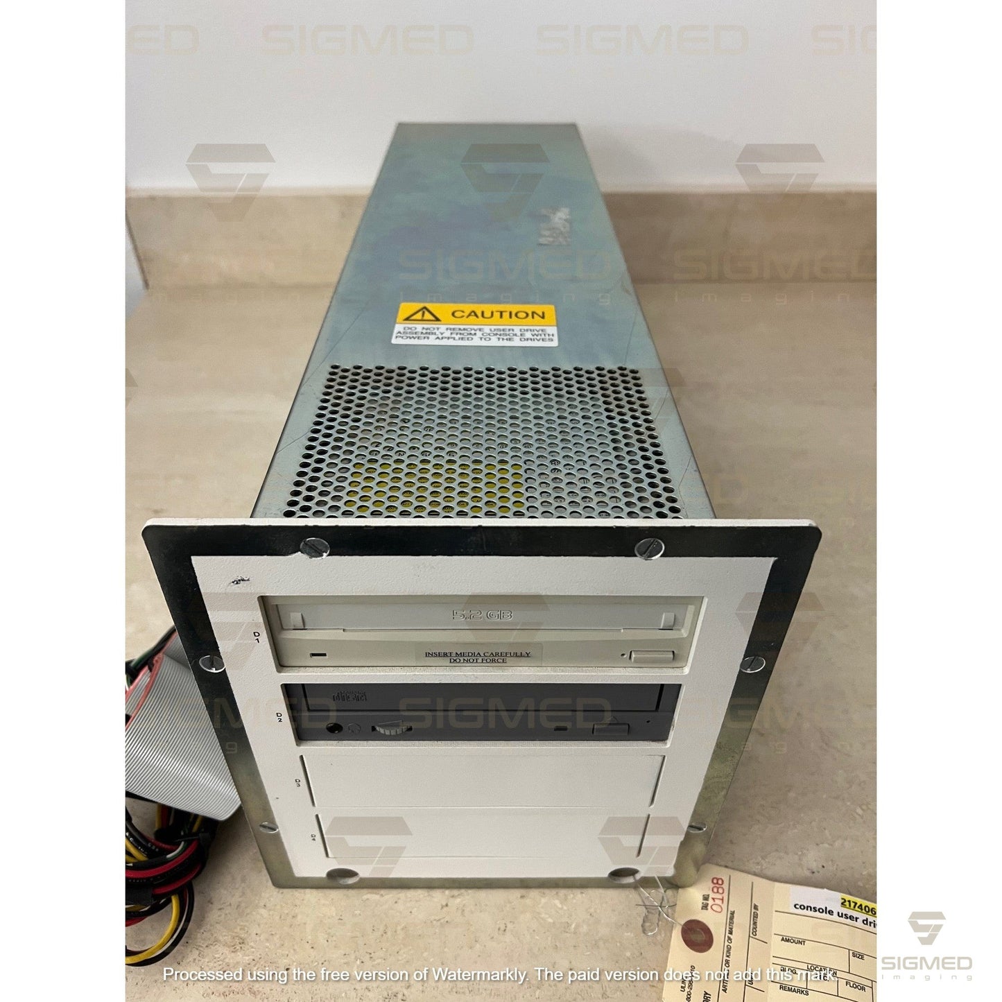 2174061-2- Console User Drive Assembly-Sigmed Imaging-Sigmed Imaging