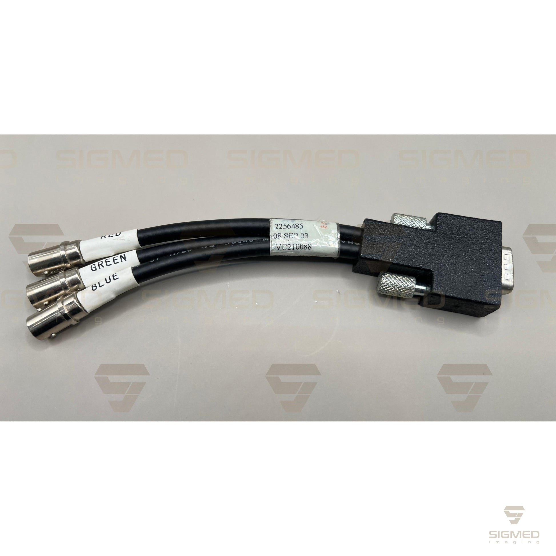 2256485 - Adapter 3BNC-F to HD15 RGB CRT-Sigmed Imaging-Sigmed Imaging