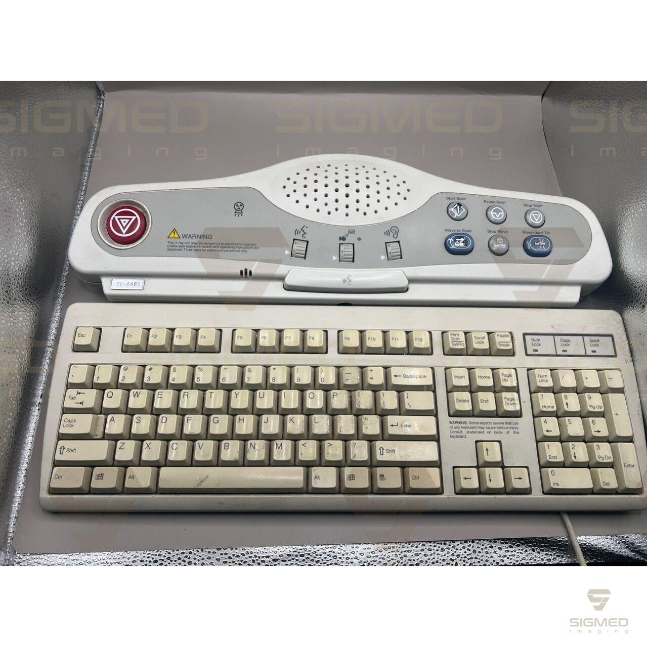 2275758/52- Keyboard w/ SCIM Scan Control Intercom Module with Prescribed Tilt SCIM Collector-Sigmed Imaging-Sigmed Imaging
