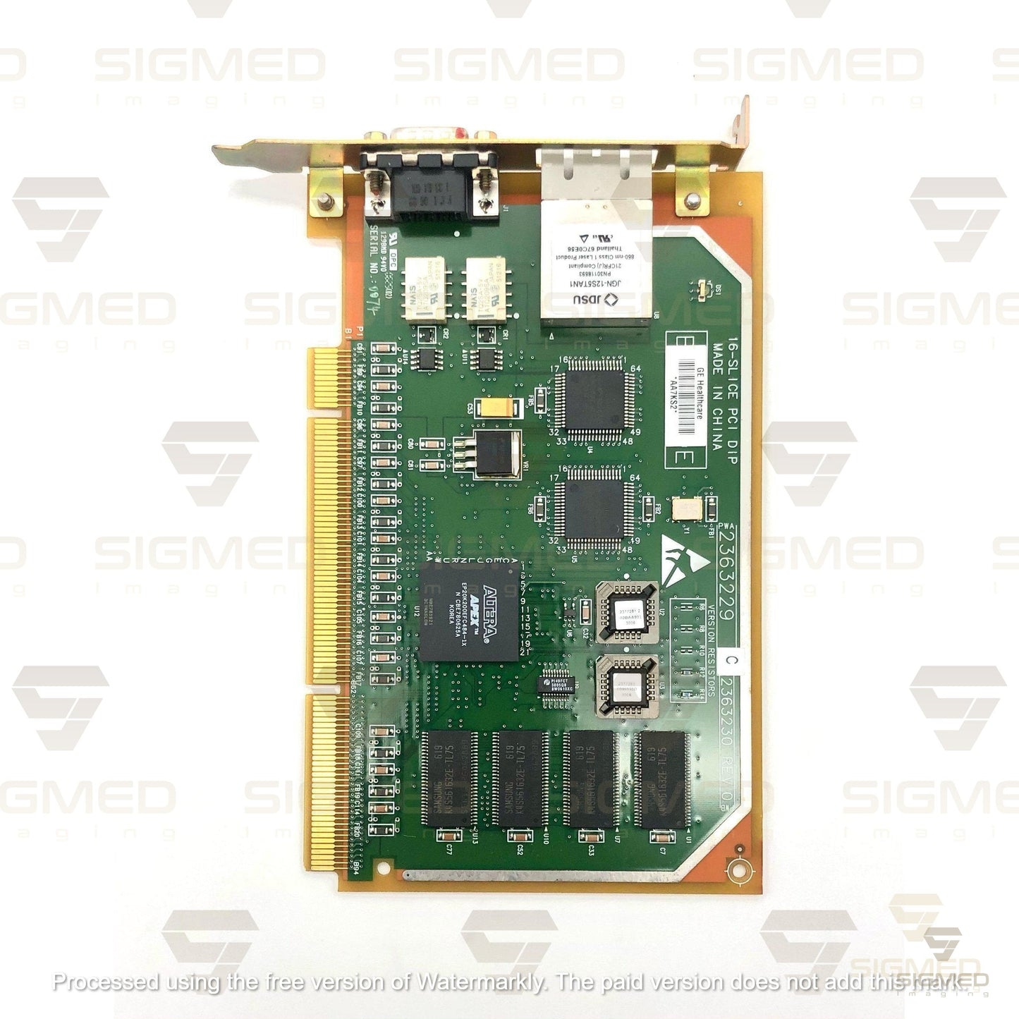 2363229 16 Slice Global DAS Interface Processor PCI Global DIP for GE Healthcare CT scanner-GE-Sigmed Imaging