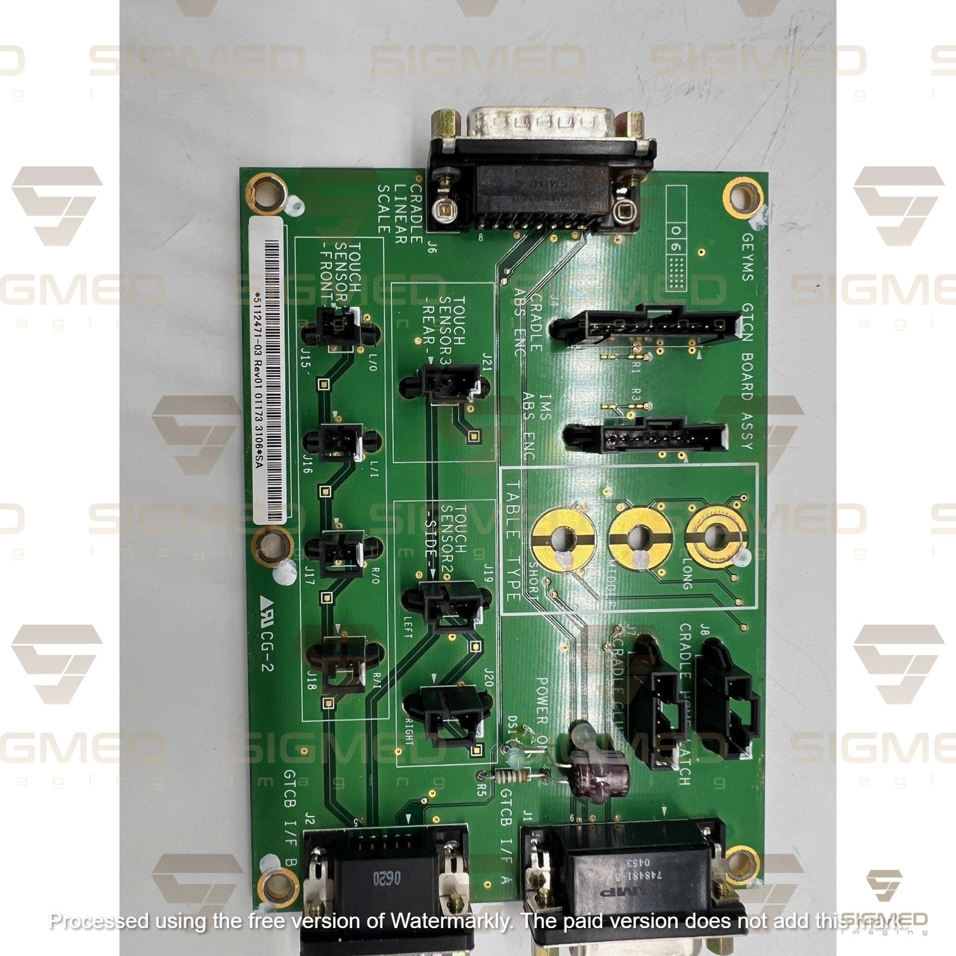 5112471-03 GTCN Board Assy-Sigmed Imaging-Sigmed Imaging