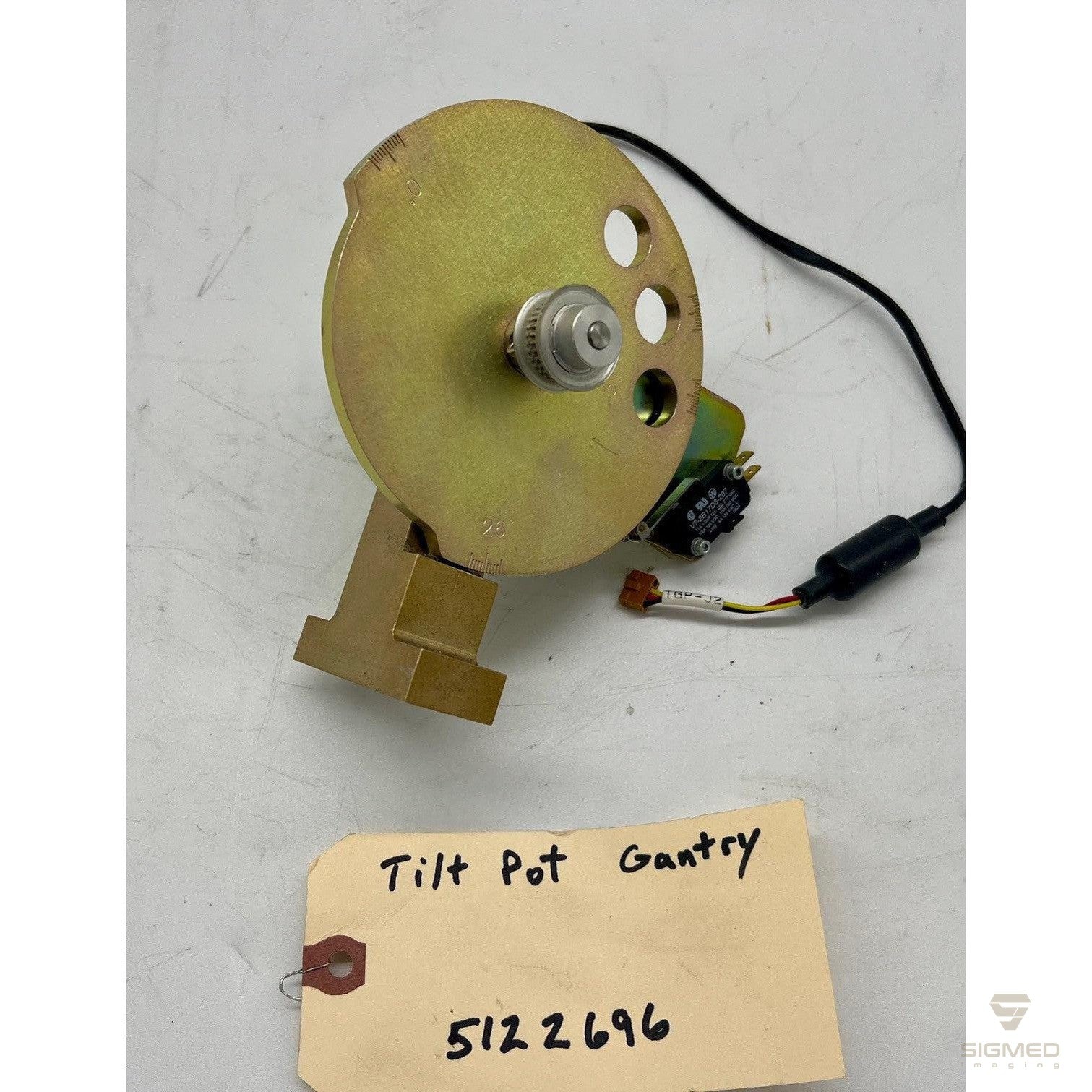 5122696 / 2356863-2 - Tilt Pot Assembly / Gantry Tilt Feedback Assembly EMC ED2-Sigmed Imaging-Sigmed Imaging