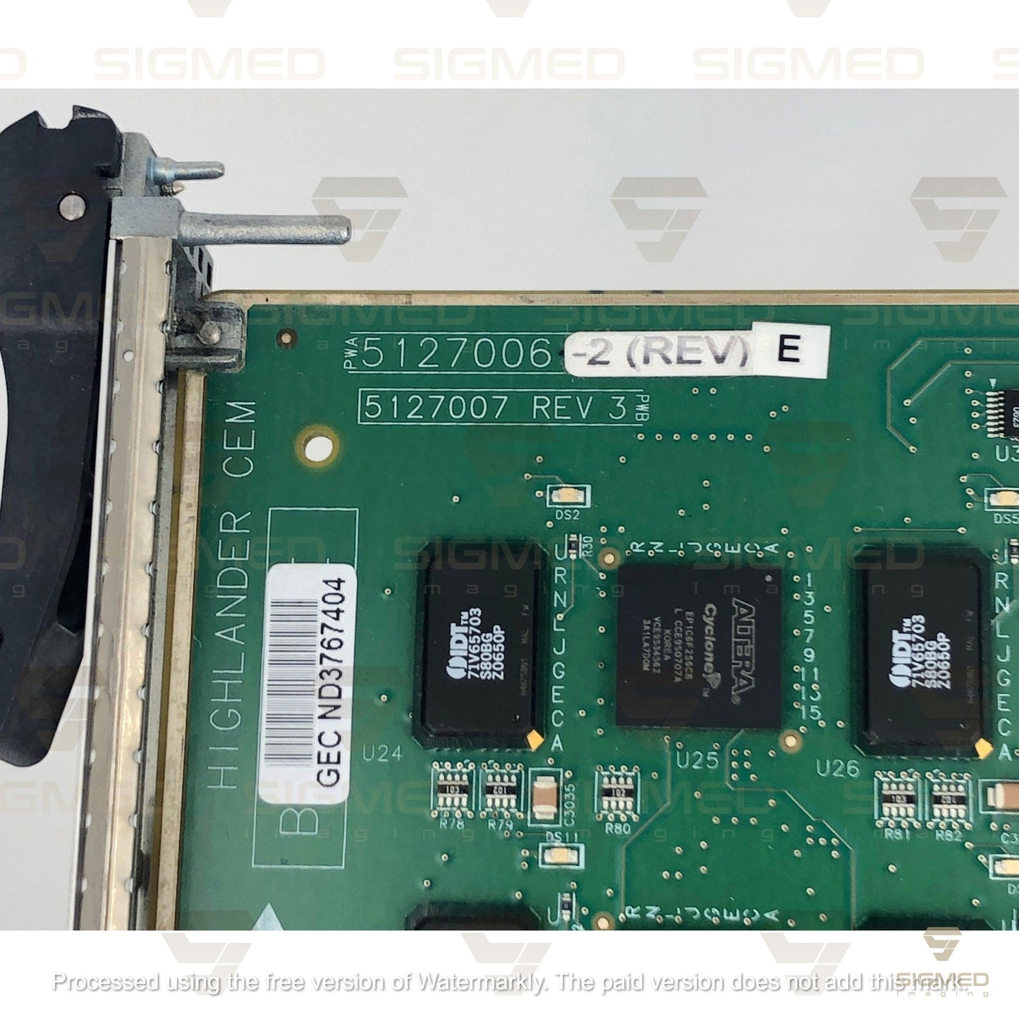 5127006-2 Highlander CEM Board-GE-Sigmed Imaging