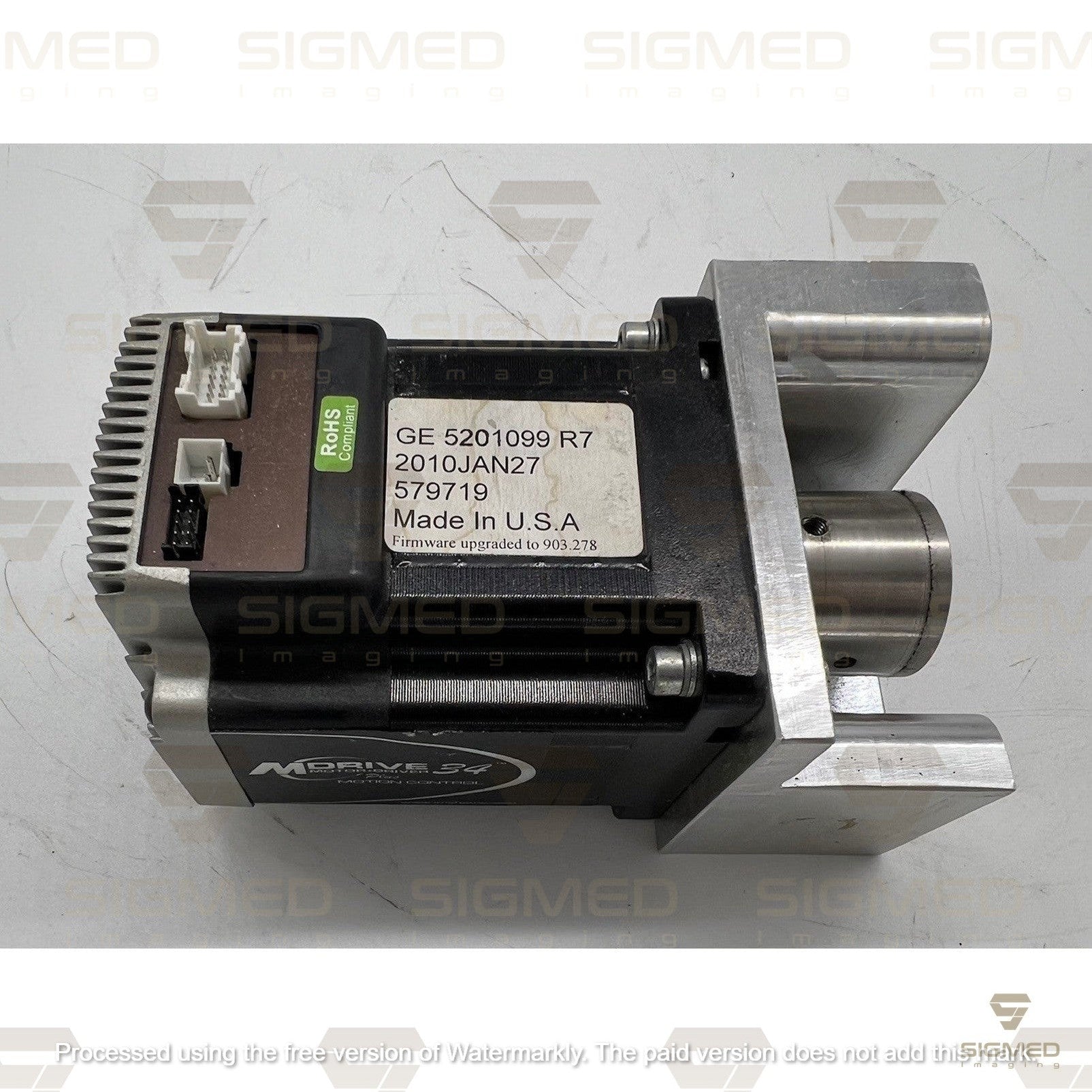 5201099 Motor Assembly Source Ring Drive Pulley-Sigmed Imaging-Sigmed Imaging
