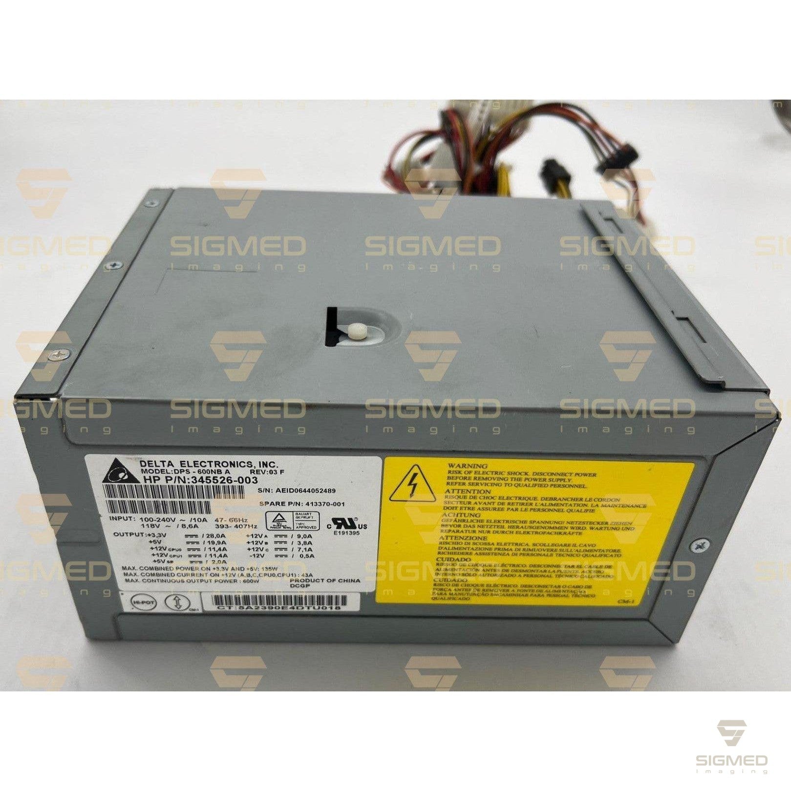 Delta Electronics HP PN 345526-003-Sigmed Imaging-Sigmed Imaging