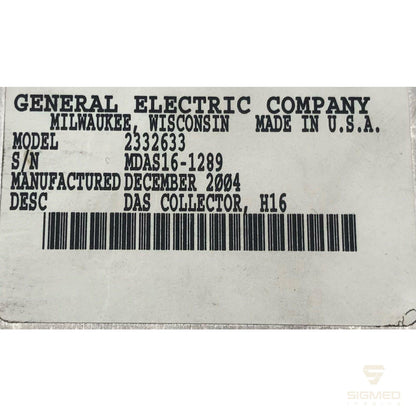 2332630 Backplane Chassis RT ASM-GE-Sigmed Imaging