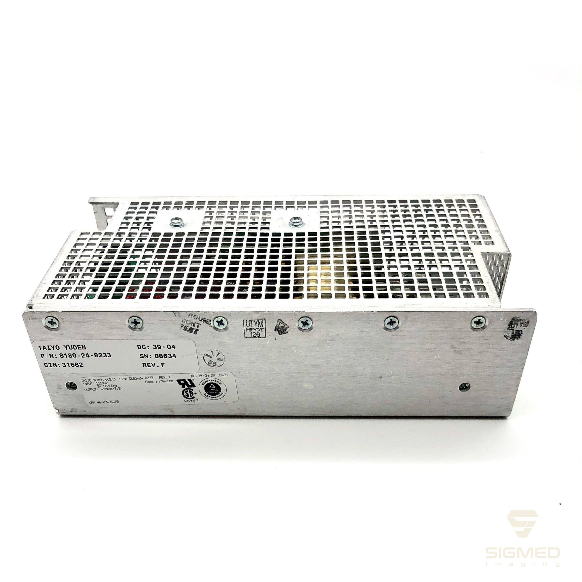 46-296316P2 S180-24-8233 115V/3A 50/60Hz Power Supply for GE CT-GE-Sigmed Imaging